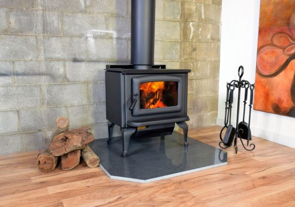 Freestanding Wood Heaters Wood Heater Pacific Energy Vista with Legs Heats 160+M2