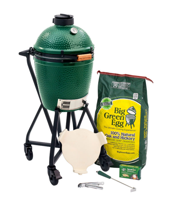 Barbeques, Smokers & Outdoor Entertaining Big Green Egg Package Medium intEGGrated Nest+Handler
