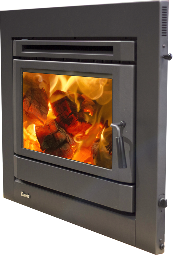 Inbuilt Wood Heaters Wood Heater Eureka Garnet Insert  Heats up to 280m2