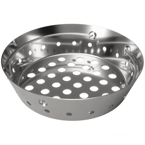 Big Green Egg Stainless Steel Fire Bowl with Divider MiniMax